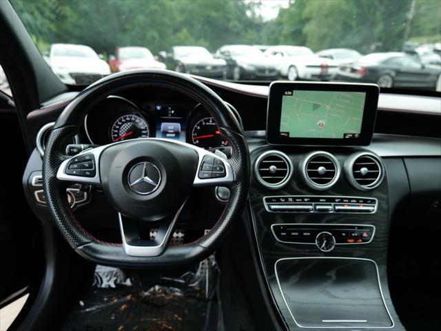 used 2017 Mercedes-Benz AMG C 43 car, priced at $31,900