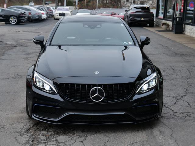 used 2018 Mercedes-Benz AMG C 63 car, priced at $53,500