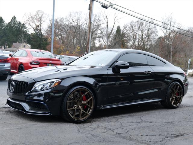 used 2018 Mercedes-Benz AMG C 63 car, priced at $53,500