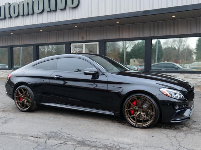 used 2018 Mercedes-Benz AMG C 63 car, priced at $53,500