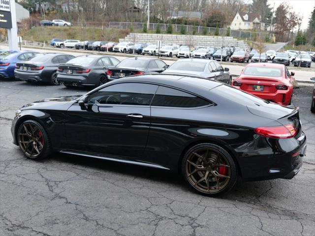 used 2018 Mercedes-Benz AMG C 63 car, priced at $53,500