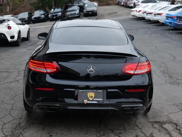 used 2018 Mercedes-Benz AMG C 63 car, priced at $53,500