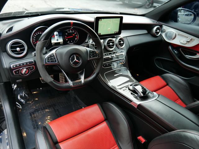 used 2018 Mercedes-Benz AMG C 63 car, priced at $53,500