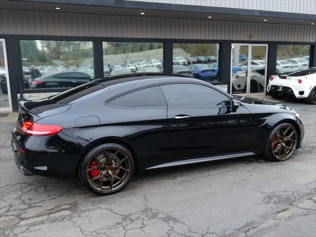 used 2018 Mercedes-Benz AMG C 63 car, priced at $53,500