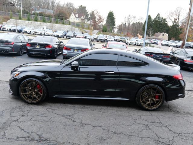 used 2018 Mercedes-Benz AMG C 63 car, priced at $53,500