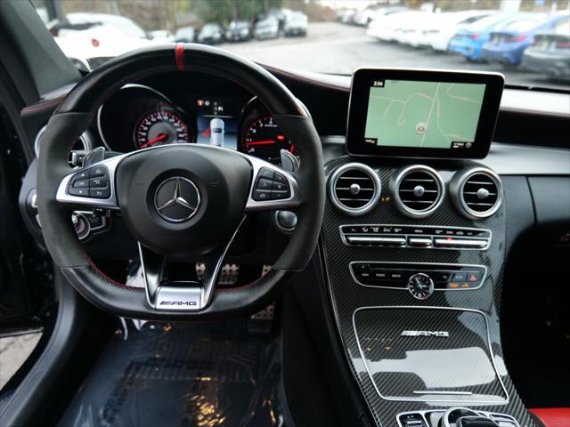 used 2018 Mercedes-Benz AMG C 63 car, priced at $53,500