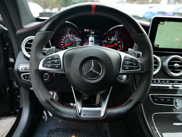 used 2018 Mercedes-Benz AMG C 63 car, priced at $53,500