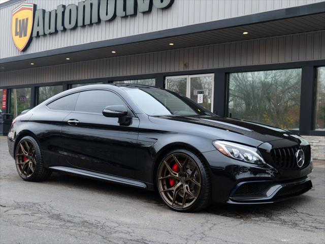 used 2018 Mercedes-Benz AMG C 63 car, priced at $53,500