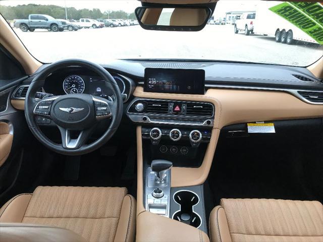 used 2022 Genesis G70 car, priced at $34,552