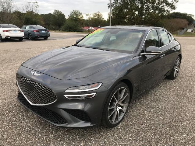 used 2022 Genesis G70 car, priced at $34,552