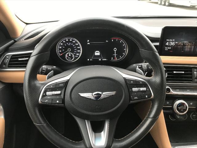 used 2022 Genesis G70 car, priced at $34,552