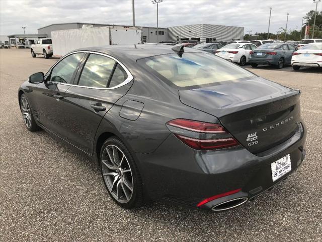 used 2022 Genesis G70 car, priced at $34,552