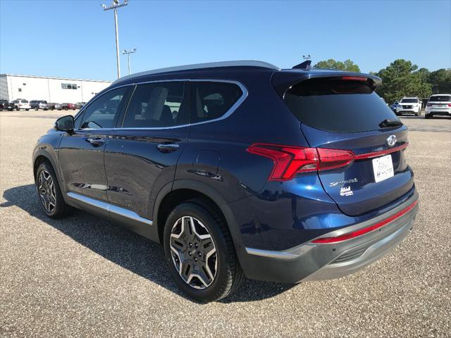 used 2021 Hyundai Santa Fe car, priced at $29,318