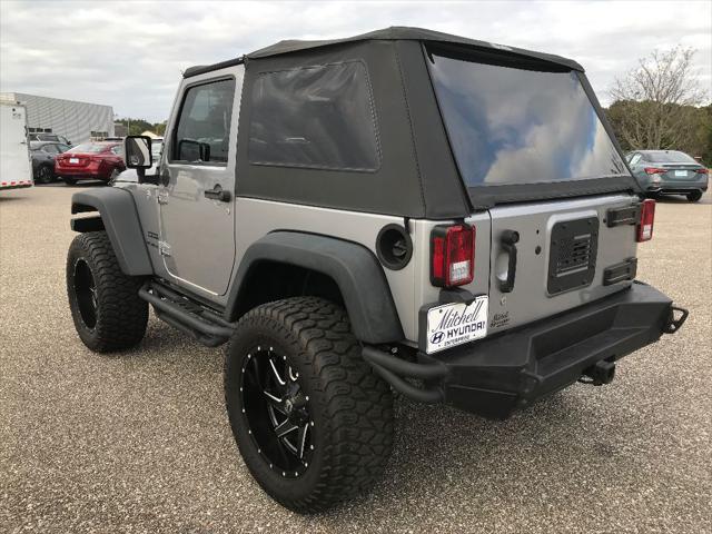 used 2017 Jeep Wrangler car, priced at $21,906