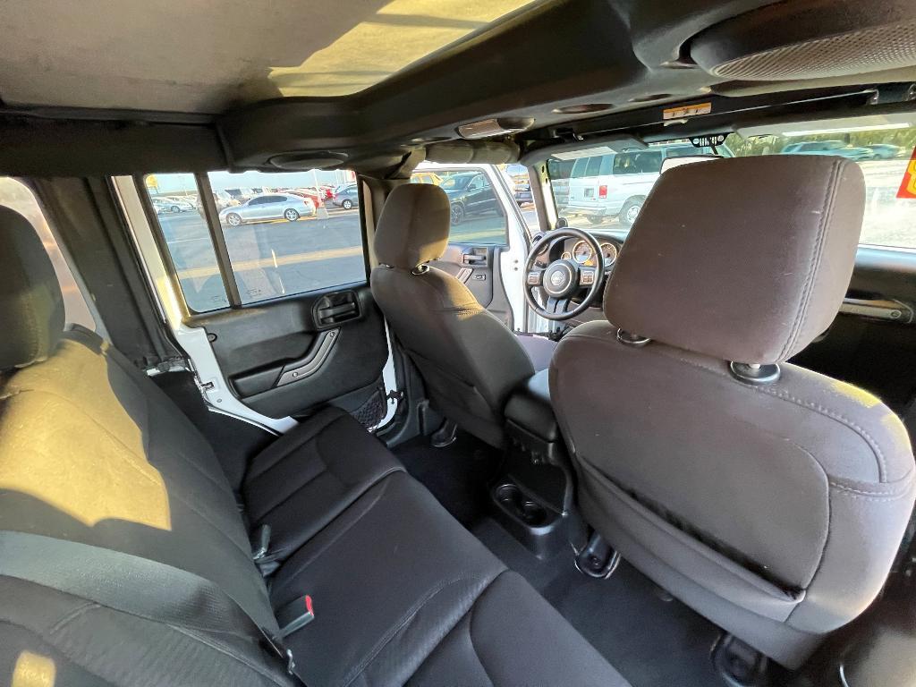 used 2014 Jeep Wrangler Unlimited car, priced at $14,495