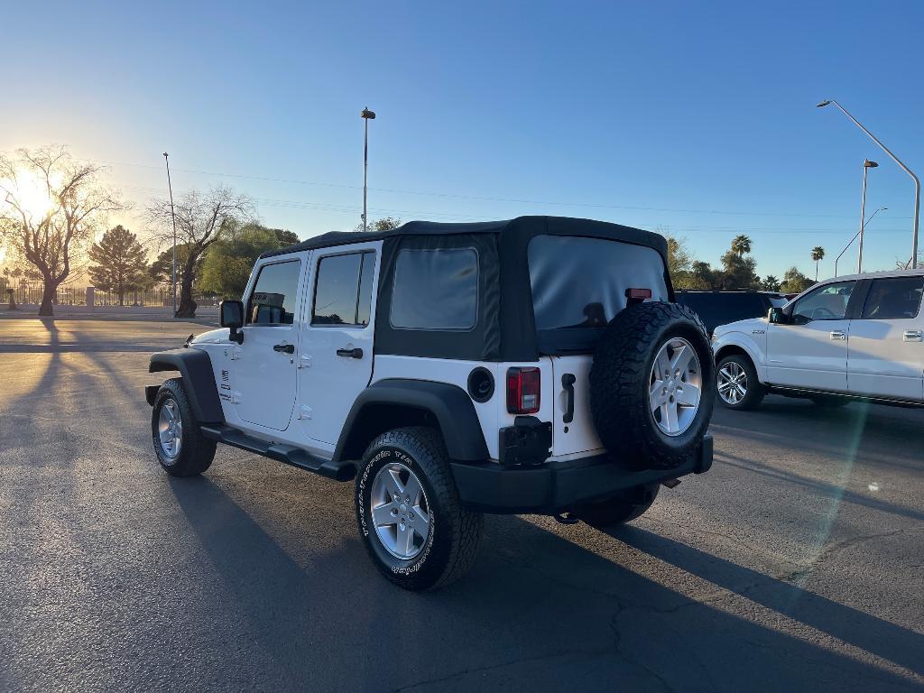 used 2014 Jeep Wrangler Unlimited car, priced at $14,995