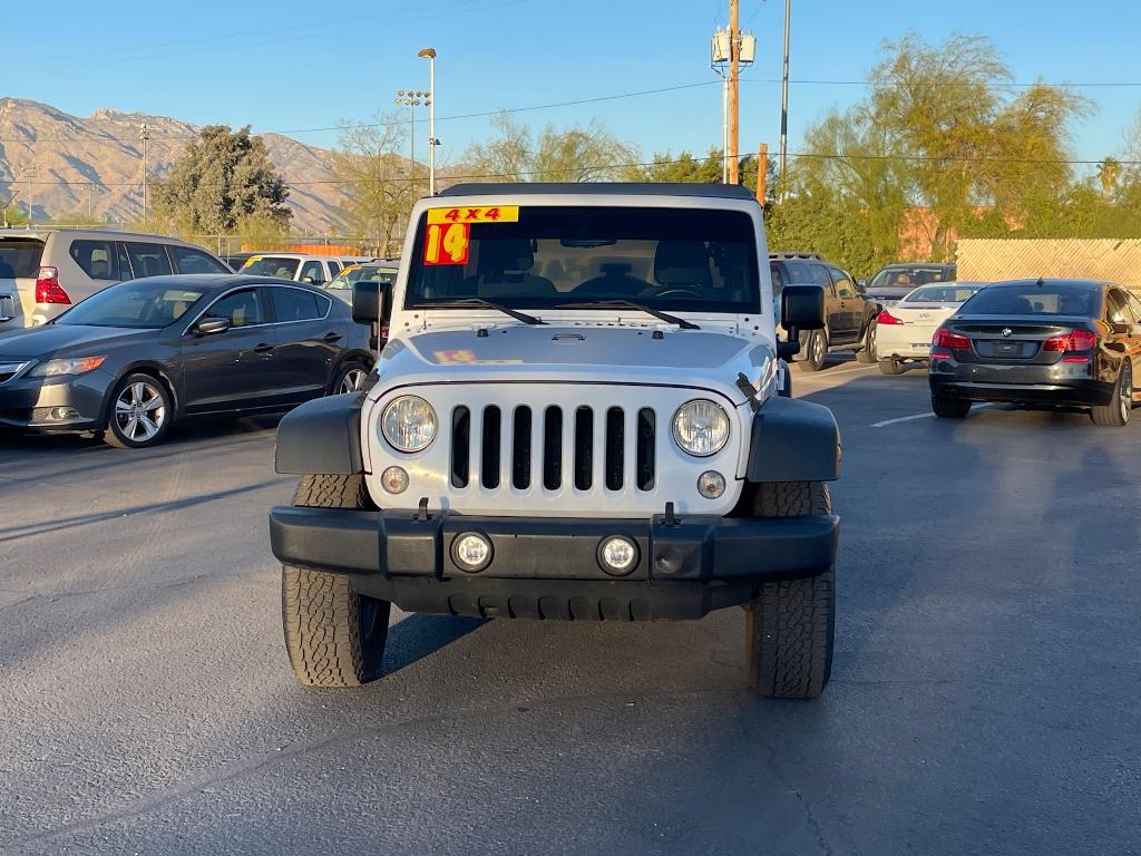 used 2014 Jeep Wrangler Unlimited car, priced at $14,995