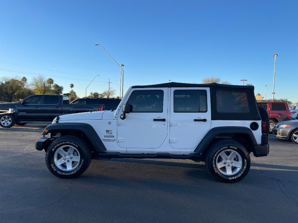 used 2014 Jeep Wrangler Unlimited car, priced at $14,995