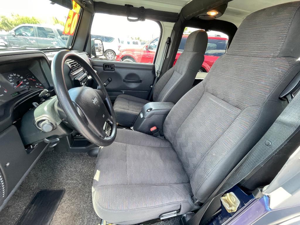 used 2005 Jeep Wrangler car, priced at $13,495