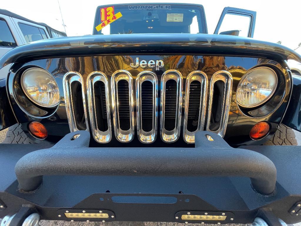 used 2013 Jeep Wrangler Unlimited car, priced at $16,900