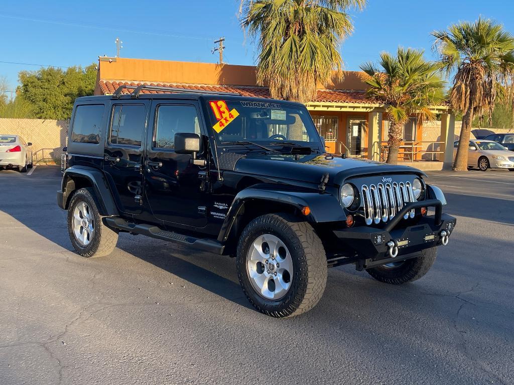 used 2013 Jeep Wrangler Unlimited car, priced at $16,900