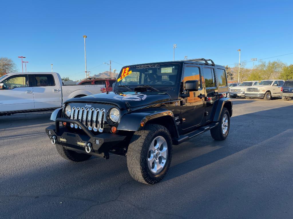 used 2013 Jeep Wrangler Unlimited car, priced at $16,900