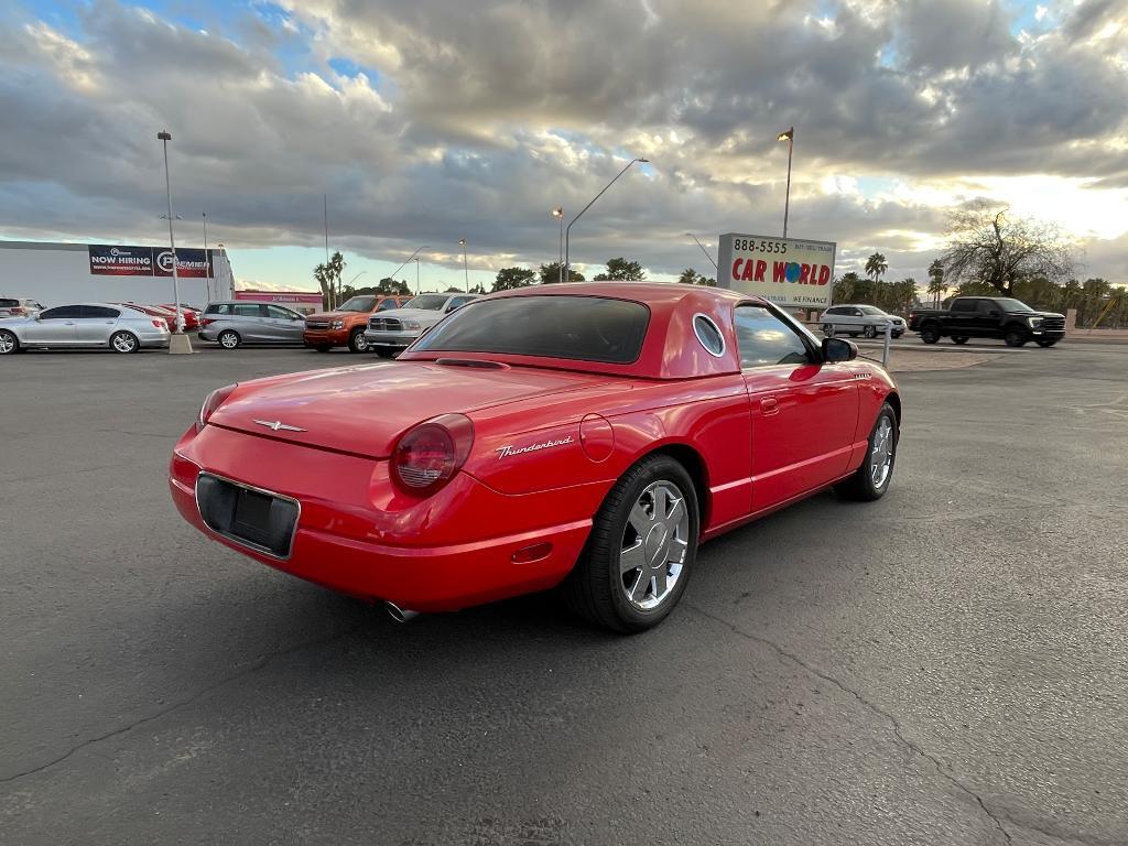 used 2002 Ford Thunderbird car, priced at $8,495