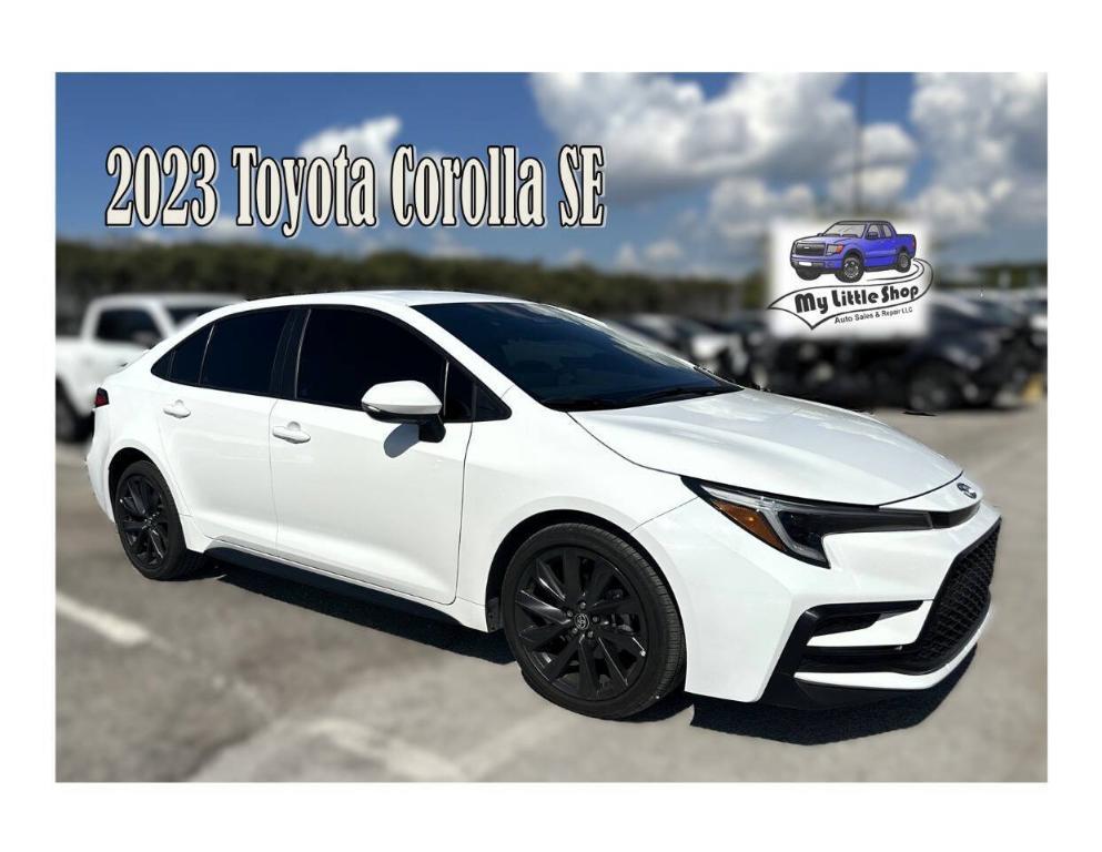 used 2023 Toyota Corolla car, priced at $15,500