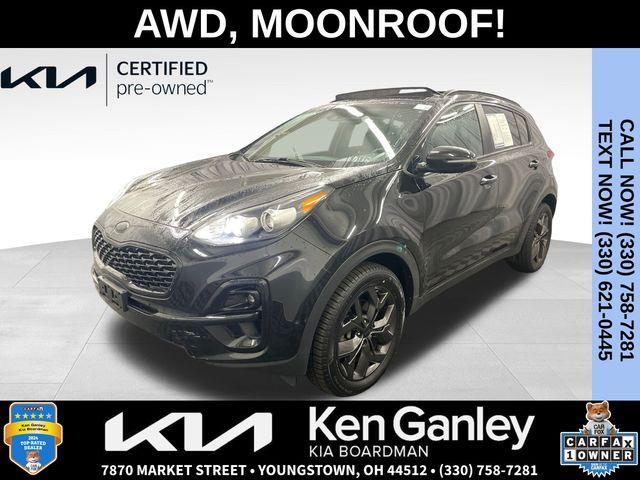 used 2022 Kia Sportage car, priced at $26,895