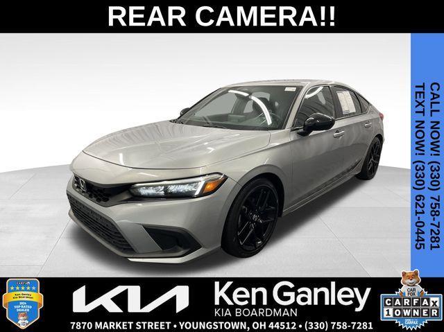 used 2022 Honda Civic car, priced at $26,295