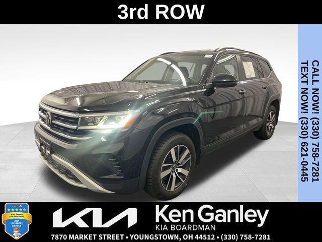 used 2021 Volkswagen Atlas car, priced at $24,960