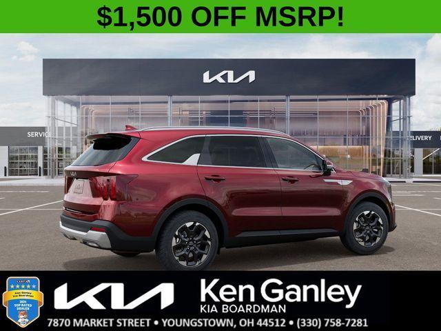 new 2025 Kia Sorento car, priced at $38,105
