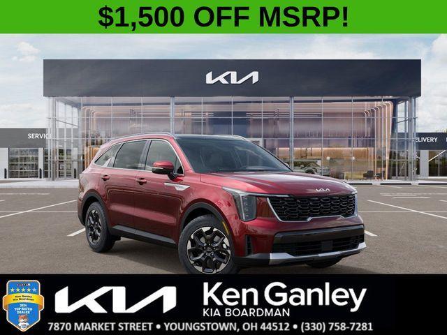 new 2025 Kia Sorento car, priced at $38,105