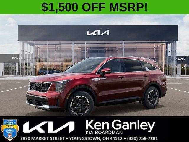 new 2025 Kia Sorento car, priced at $38,105