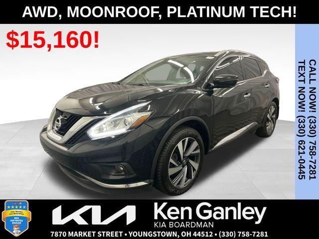 used 2017 Nissan Murano car, priced at $15,160