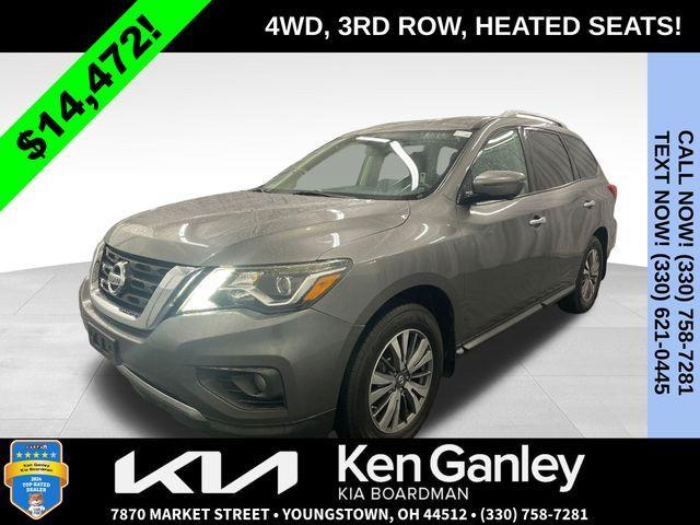 used 2017 Nissan Pathfinder car, priced at $14,472