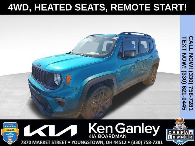 used 2021 Jeep Renegade car, priced at $18,194