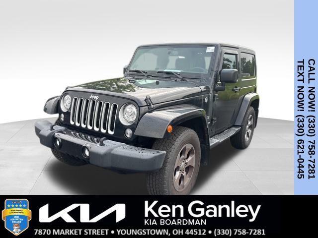 used 2017 Jeep Wrangler car, priced at $21,901