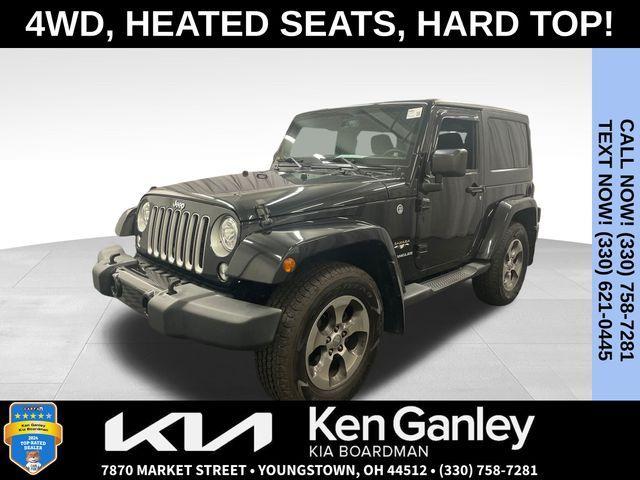 used 2017 Jeep Wrangler car, priced at $21,617