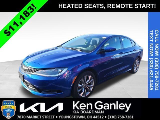 used 2016 Chrysler 200 car, priced at $11,183