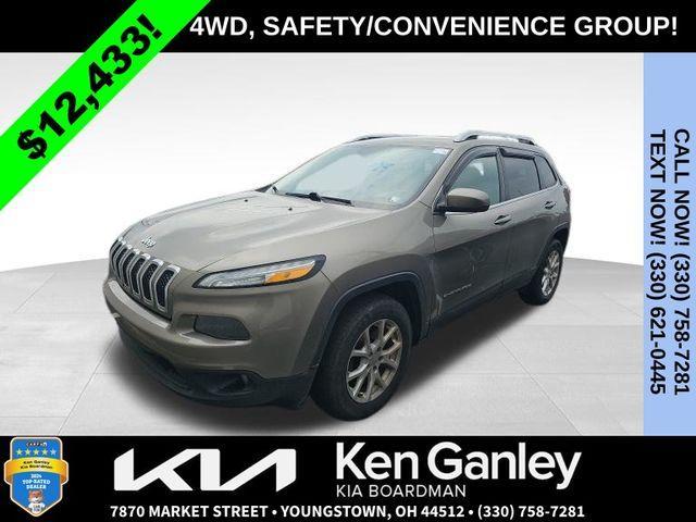 used 2016 Jeep Cherokee car, priced at $12,433