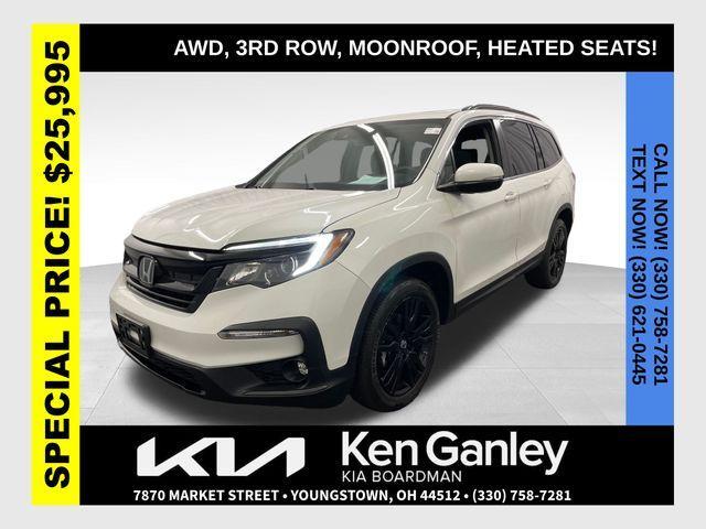 used 2021 Honda Pilot car, priced at $25,995