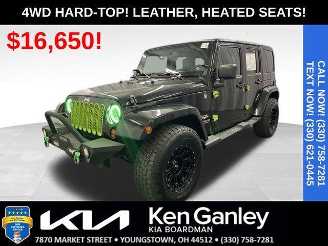 used 2013 Jeep Wrangler Unlimited car, priced at $16,650