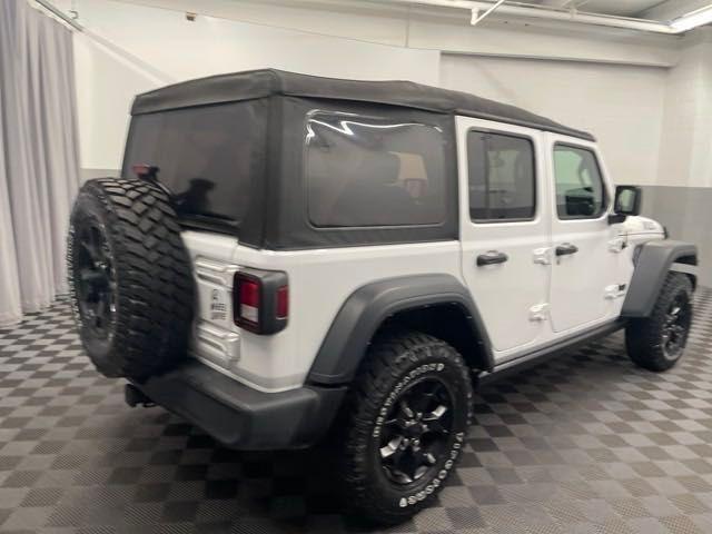 used 2021 Jeep Wrangler Unlimited car, priced at $33,500