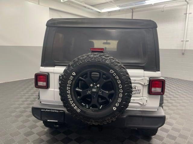 used 2021 Jeep Wrangler Unlimited car, priced at $33,500