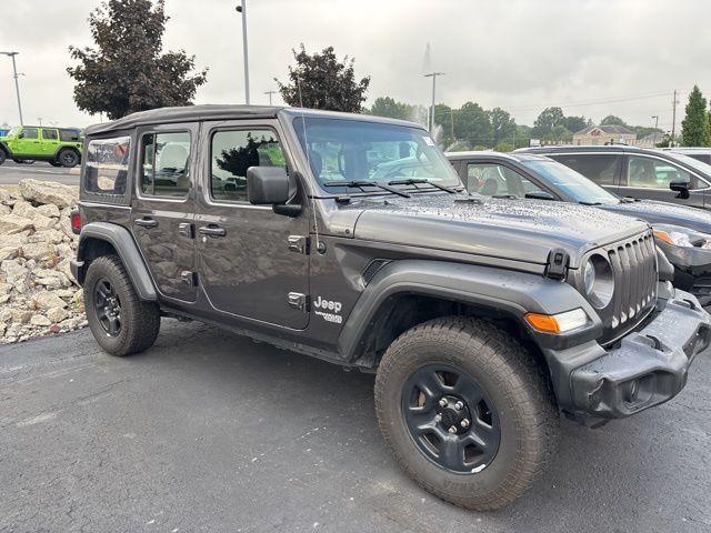 used 2021 Jeep Wrangler Unlimited car, priced at $26,485