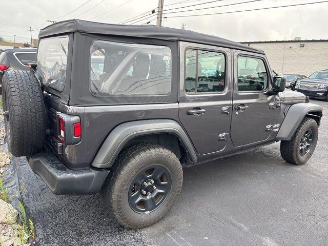 used 2021 Jeep Wrangler Unlimited car, priced at $26,485