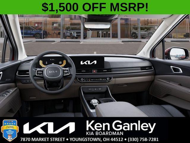 new 2025 Kia Carnival Hybrid car, priced at $44,775