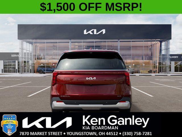 new 2025 Kia Carnival Hybrid car, priced at $44,775