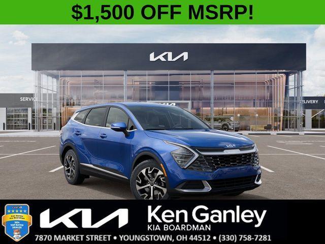 new 2025 Kia Sportage car, priced at $30,840